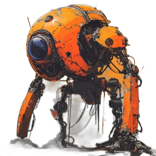 robot, weapon, creature, animal transparent PNG cut-out