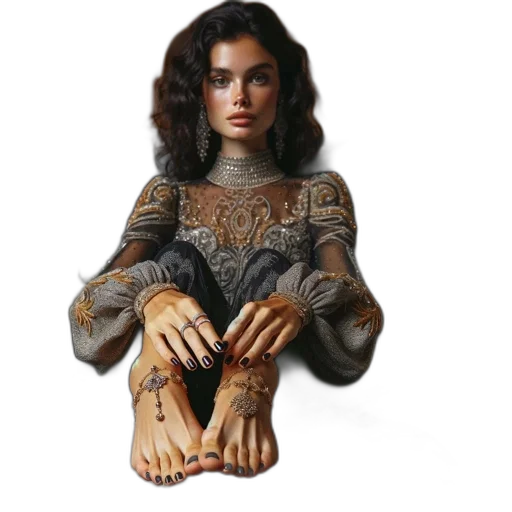 jewelry, shoes, dress, robot transparent PNG cut-out