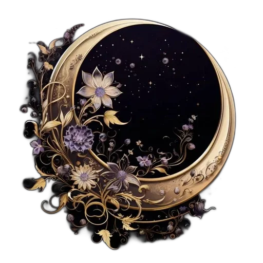 jewelry, crown, flower, staff transparent PNG cut-out