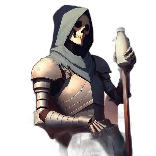 staff, mask, sword, face transparent PNG cut-out