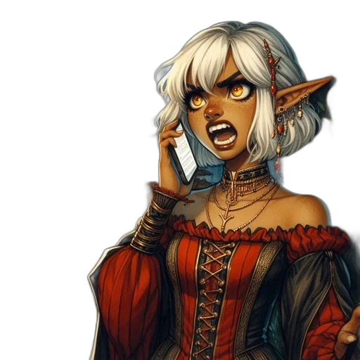 face, staff, fantasy art, concept art transparent PNG cut-out