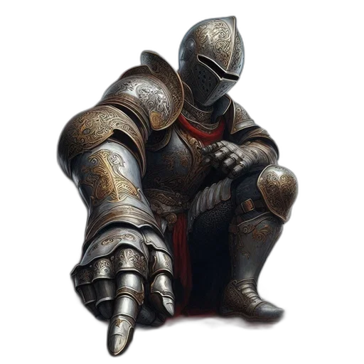 robot, sword, weapon, concept art transparent PNG cut-out