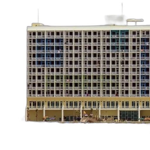 building, 3d render, concept art, photorealistic transparent PNG cut-out