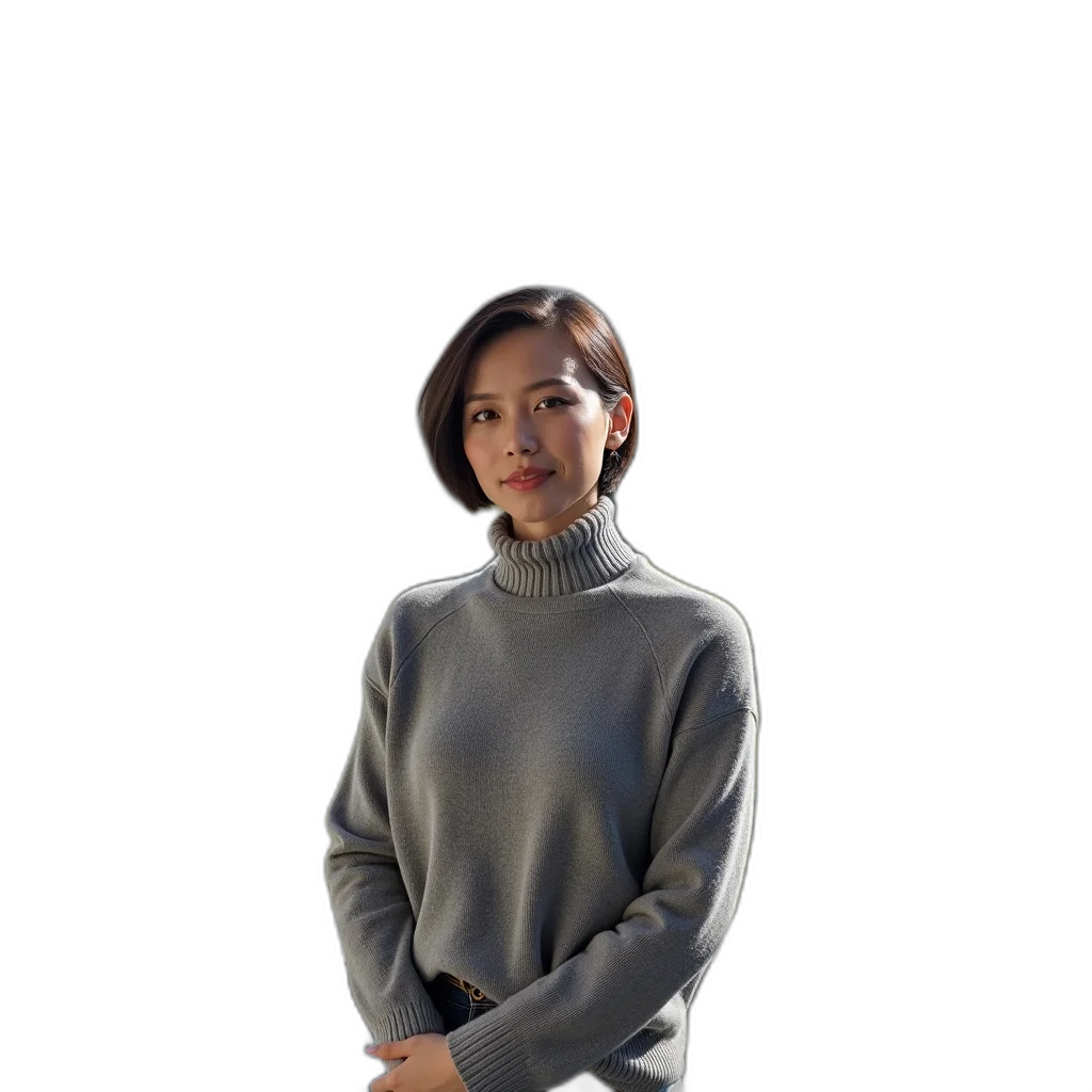 staff, jacket, robot, face transparent PNG cut-out