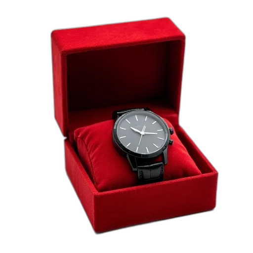 jewelry, black, wristwatch, strap transparent PNG cut-out