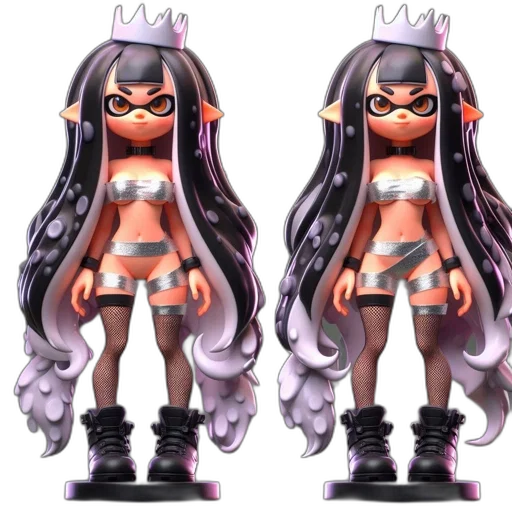 crown, concept art, 3d render, pixel art transparent PNG cut-out