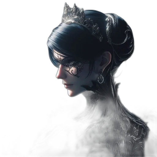 crown, mask, face, jewelry transparent PNG cut-out