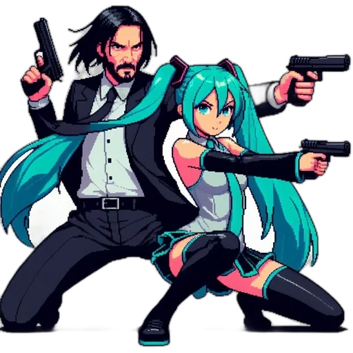 weapon, anime, concept art, cyberpunk transparent PNG cut-out