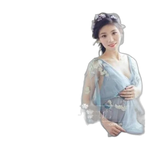dress, photorealistic, 3d render, oil painting transparent PNG cut-out