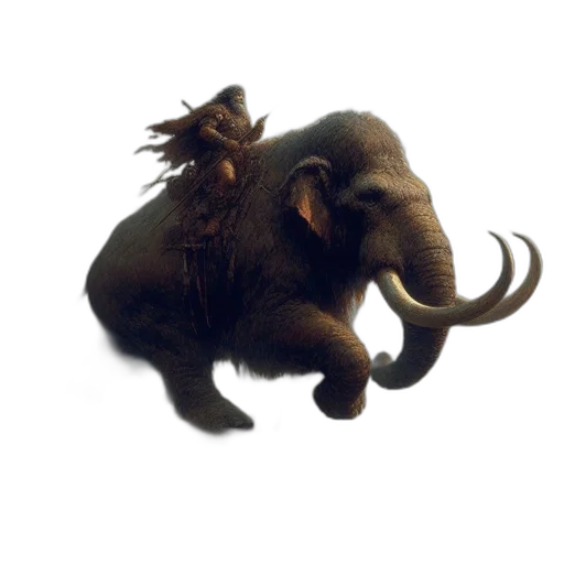 animal, creature, dragon, staff transparent PNG cut-out