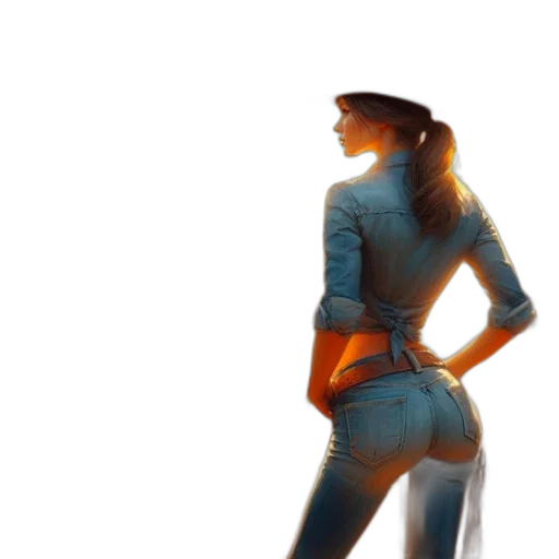 jacket, concept art, 3d render, photorealistic transparent PNG cut-out