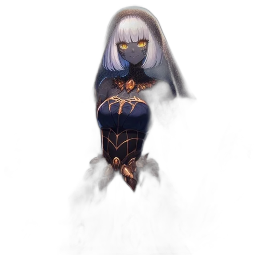 dress, mask, creature, robot transparent PNG cut-out