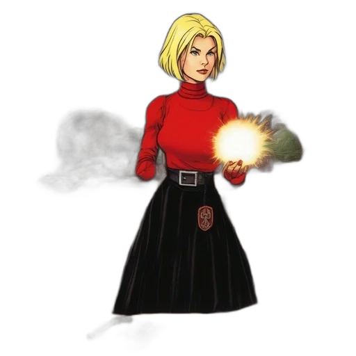 staff, jacket, weapon, dress transparent PNG cut-out