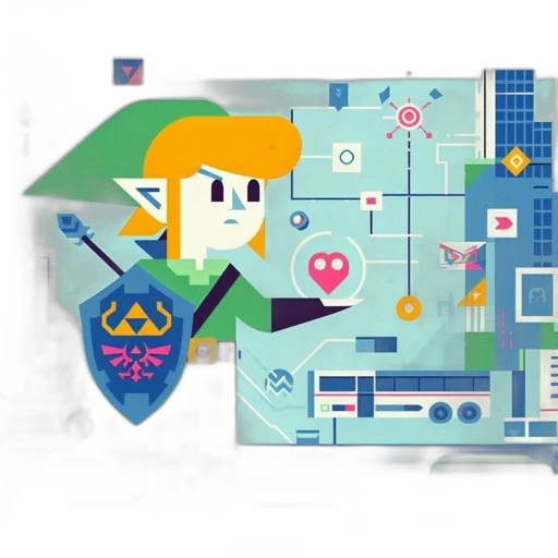 concept art, pixel art, animated, figure transparent PNG cut-out