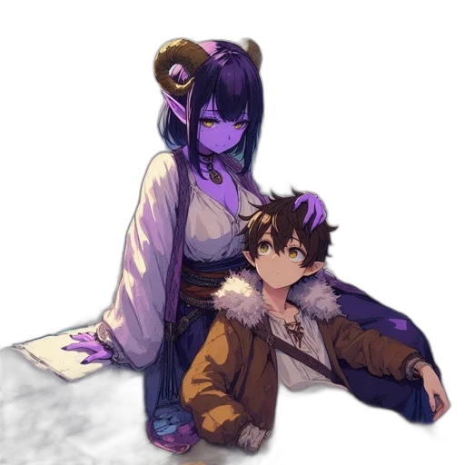 watercolor, anime, pixel art, concept art transparent PNG cut-out