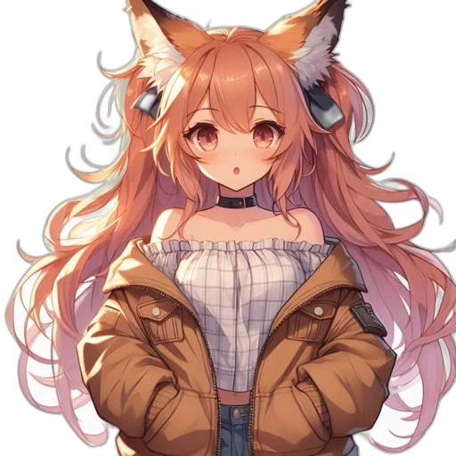 jacket, dress, animal, creature transparent PNG cut-out