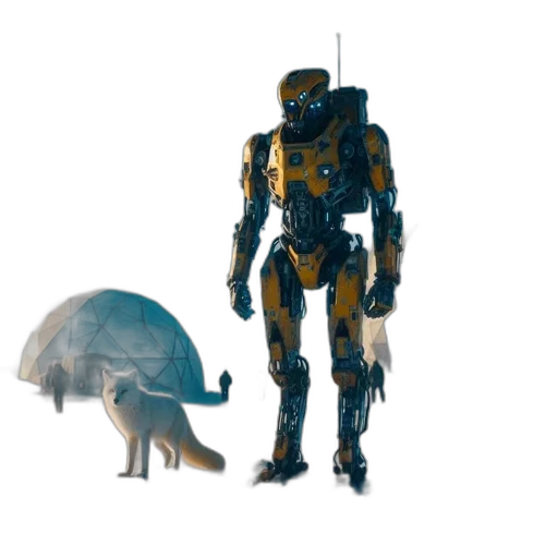 robot, animal, creature, weapon transparent PNG cut-out