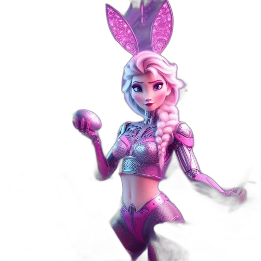 robot, dress, staff, concept art transparent PNG cut-out