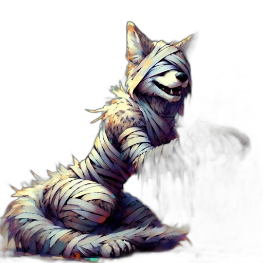 creature, animal, dragon, staff transparent PNG cut-out