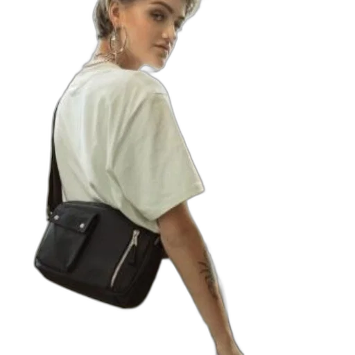 staff, jacket, cyberpunk, person transparent PNG cut-out