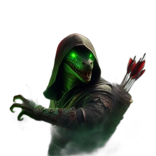 mask, creature, staff, face transparent PNG cut-out