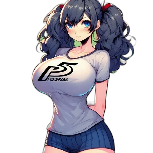 dress, weapon, staff, anime transparent PNG cut-out
