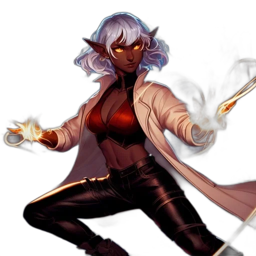 staff, jacket, concept art, fantasy art transparent PNG cut-out