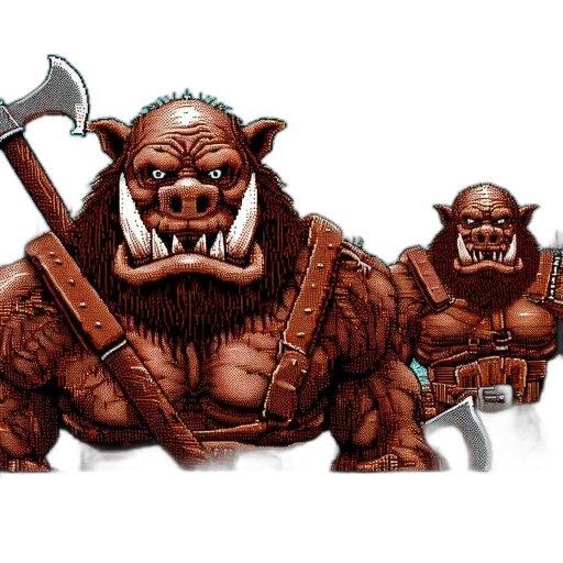 concept art, pixel art, fantasy art, comic book art transparent PNG cut-out