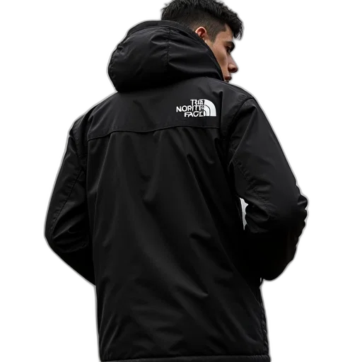 jacket, staff, umbrella, cyberpunk transparent PNG cut-out