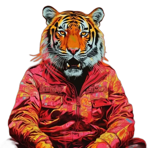 jacket, animal, creature, face transparent PNG cut-out