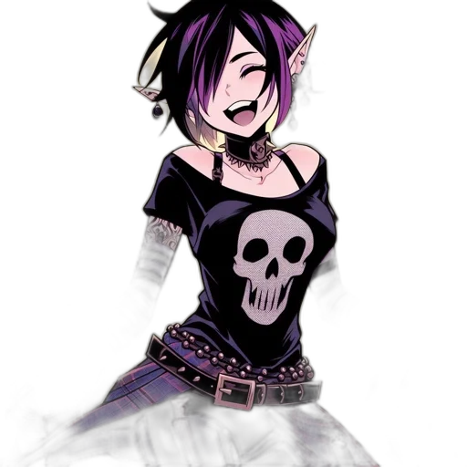 dress, concept art, anime, cartoon transparent PNG cut-out