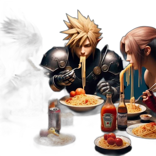 food, concept art, fantasy art, pixel art transparent PNG cut-out