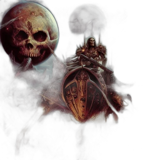 mask, concept art, fantasy art, comic book art transparent PNG cut-out