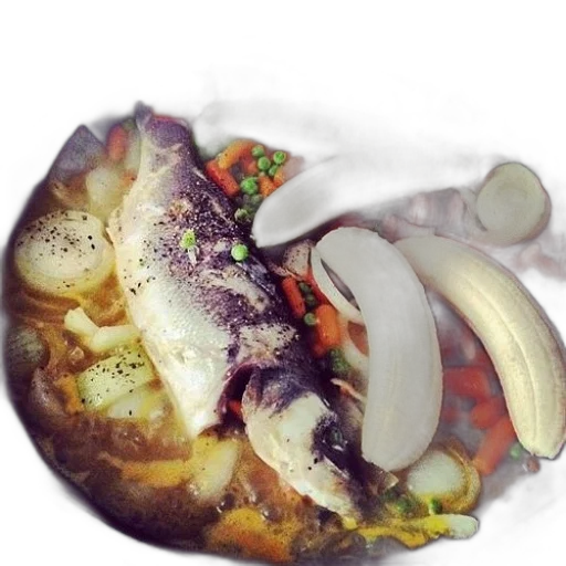 food, crown, hat, photorealistic transparent PNG cut-out