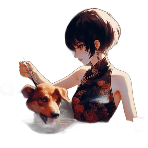 dress, animal, creature, mask transparent PNG cut-out