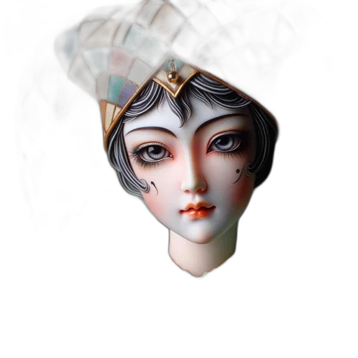mask, crown, hat, jewelry transparent PNG cut-out