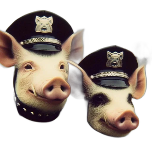 mask, animal, 3d render, concept art transparent PNG cut-out