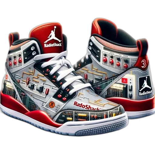 shoes, 3d render, concept art, photorealistic transparent PNG cut-out