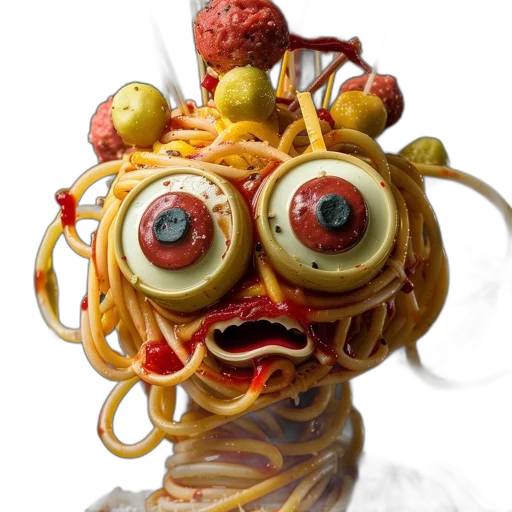 food, creature, mask, robot transparent PNG cut-out