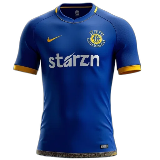 new, everton, kit, modeled transparent PNG cut-out