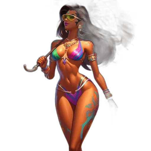 fantasy art, concept art, comic book art, pixel art transparent PNG cut-out