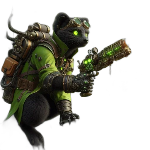 staff, weapon, animal, concept art transparent PNG cut-out