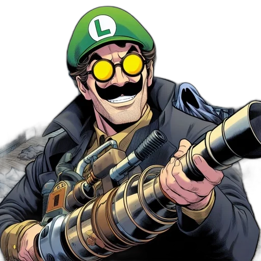 weapon, staff, comic book art, concept art transparent PNG cut-out