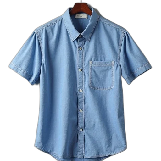 jacket, blue, aylis, chambray transparent PNG cut-out