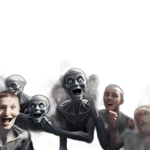 mask, creature, face, robot transparent PNG cut-out