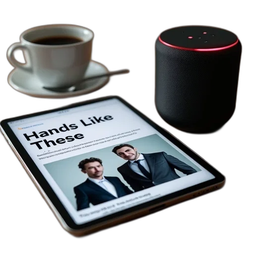 tablet, displaying, news, article transparent PNG cut-out