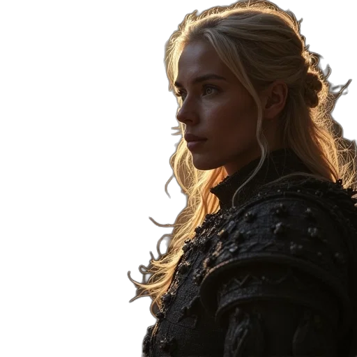 dragon, face, crown, sword transparent PNG cut-out