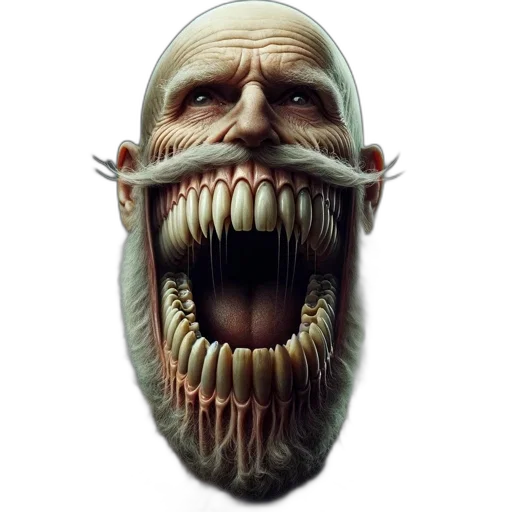 mask, face, creature, staff transparent PNG cut-out