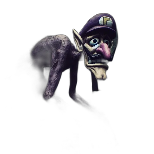 mask, creature, staff, animal transparent PNG cut-out