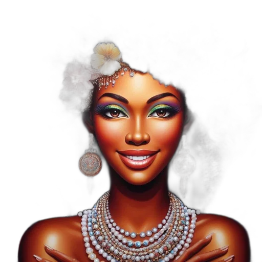jewelry, crown, photorealistic, fantasy art transparent PNG cut-out